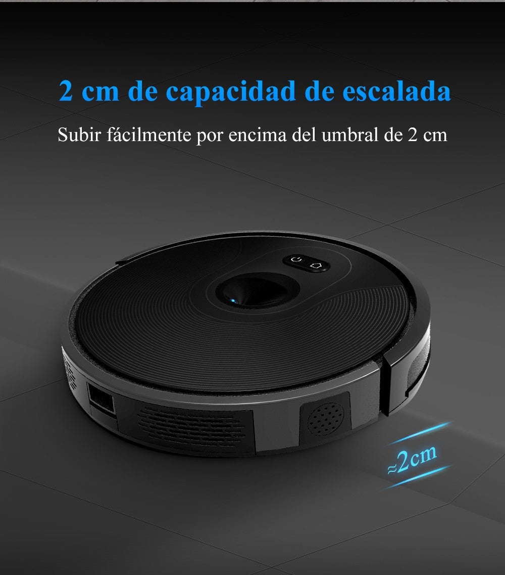 Robot aspirador ABIR X6PRO, sistema Smart Eye, aplicación No-Go Lines, línea Vir