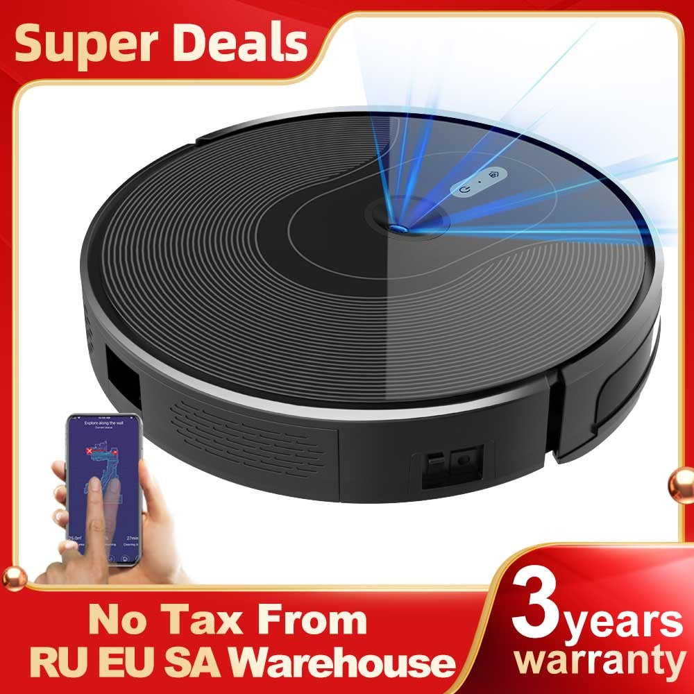 Robot aspirador ABIR X6PRO, sistema Smart Eye, aplicación No-Go Lines, línea Vir